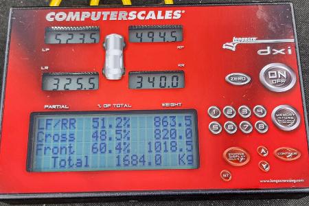 Mercedes-AMG CLA 45 S 4Matic+, Leistungsmessung