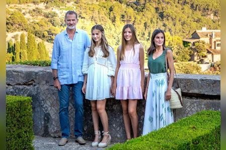 So stylisch urlauben die spanischen Royals auf Mallorca