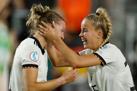 Gleich fünf DFB-Frauen in EM-Turnier-Elf der UEFA