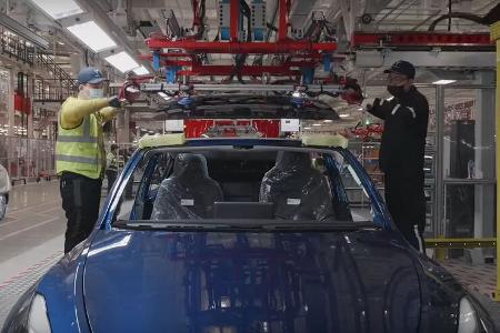Tesla Gigafactory 3 in Shanghai
