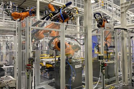 Mercedes Batteriefabrik Alabama Eršffnung