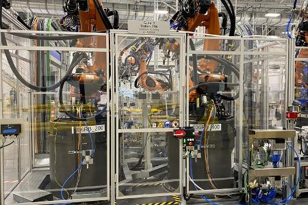 Mercedes Batteriefabrik Alabama Eršffnung