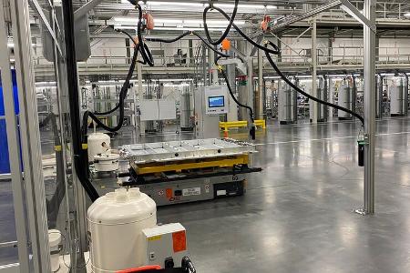 Mercedes Batteriefabrik Alabama Eršffnung