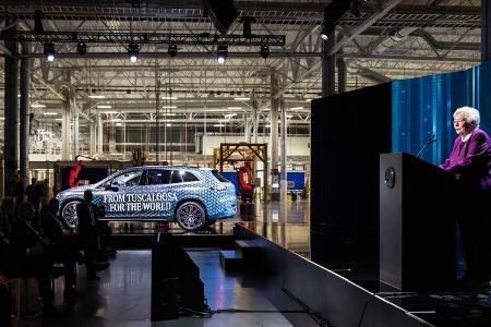 Mercedes Batteriefabrik Alabama Eršffnung