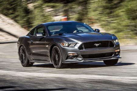 Ford Mustang, Frontansicht