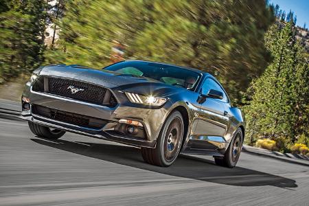 Ford Mustang, Frontansicht