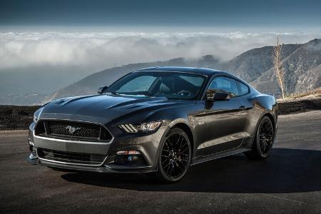 Ford Mustang, Frontansicht