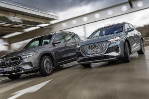 Audi Q4 50 E-Tron Quattro, Mercedes EQB 350 4Matic