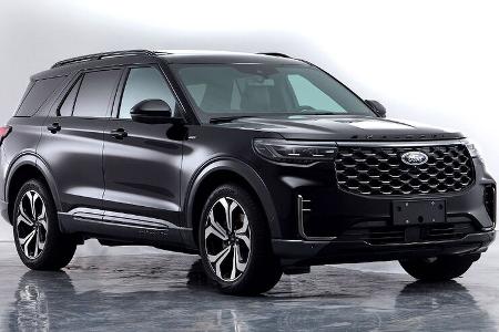 Ford Explorer Facelift 2023 leaked China