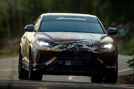 08/2022, Lamborghini Urus Facelift Erlkönig Pikes Peak Rekord