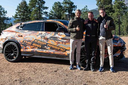 08/2022, Lamborghini Urus Facelift Erlkönig Pikes Peak Rekord