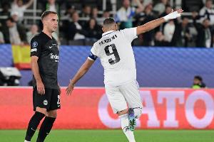 Alaba und Benzema beenden Frankfurts Supercup-Traum