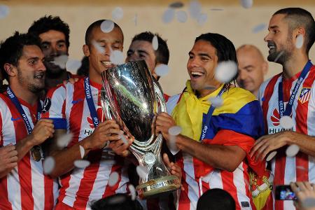 2012: FC Chelsea - Atlético Madrid (1:4) - Radamel Falcao wird zum Albtraum des FC Chelsea. Von den vier Gegentoren, die sich das Team von Roberto Di Matteo fängt, nagelt der Kolumbianer allein drei in die Maschen. Die Blues erzielen erst in der 75. Minute durch Gary Cahill das 1:4 - zu spät.
