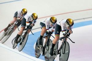 Bahnrad: Gold-Vierer von Tokio gewinnt EM-Titel