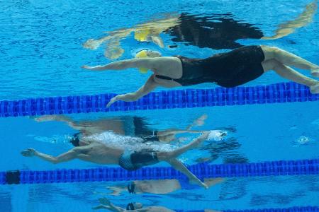 Schwimm-EM in Rom: Gemischte Lagenstaffel verpasst Medaille