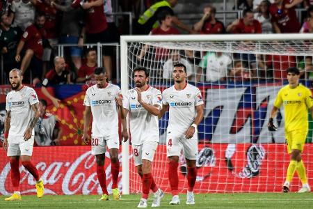 Sevilla verpatzt Auftakt in La Liga