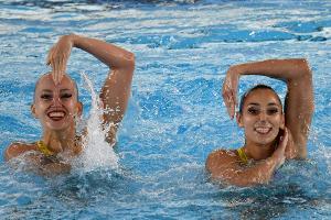 Schwimm-EM: Synchronschwimmerinnen Bojer/Zimmer erneut Achte