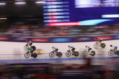 Erneut schwerer Sturz bei Bahnrad-EM in München