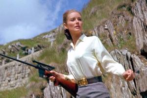 Tania Mallet in "Goldfinger"
