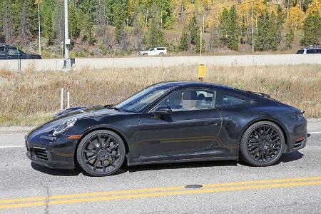 Porsche 911 Erlkönig mit Innenraum