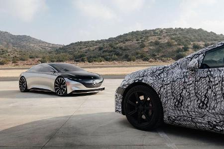Erlkönig Mercedes EQS