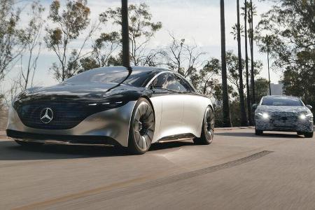 Erlkönig Mercedes EQS