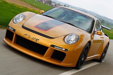 Ruf RT 12 R, Frontansicht, Fahrt