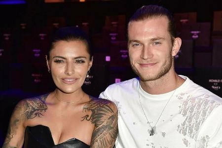 Sophia Thomalla und Loris Karius bei einem Event