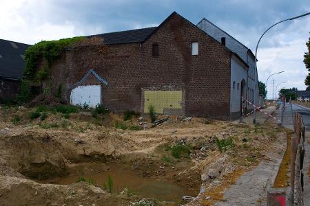 Häuserruine in Deutschland