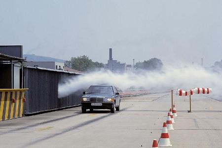 Mercedes Einfahrbahn