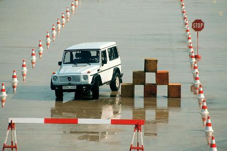 Mercedes Einfahrbahn