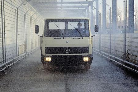 Mercedes Einfahrbahn