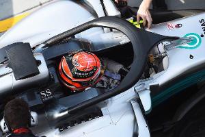 George Russell - Halo-Test - Ungarn - 2017