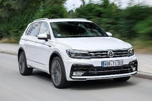 VW Tiguan 2.0 TDI SCR 4Motion, Frontansicht
