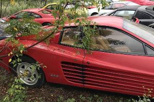 05/2019, Verlassene Ferraris in Houston