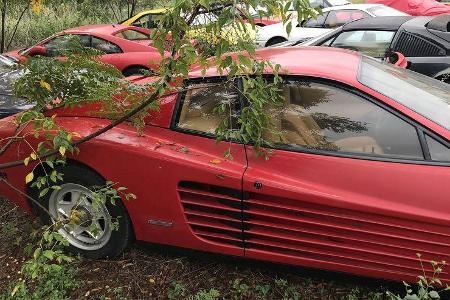 05/2019, Verlassene Ferraris in Houston