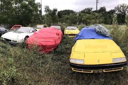 05/2019, Verlassene Ferraris in Houston