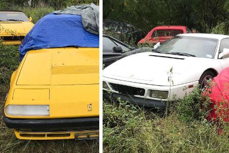 05/2019, Verlassene Ferraris in Houston