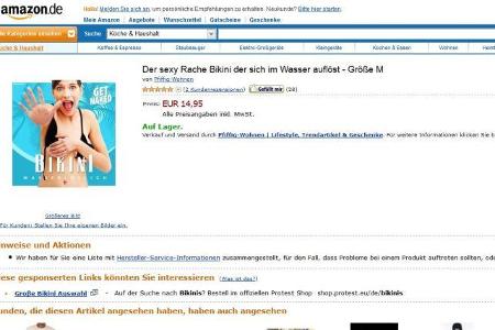 Witzigster Kommentar eines Amazon-Users: Ich habe mir mehrfach diesen Artikel für meine Freundin gekauft, nur jedes Mal wenn...