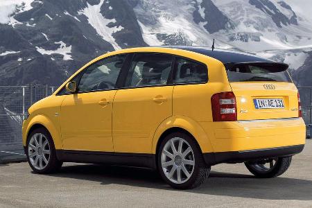 Audi A2, Seitenansicht