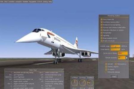 FlightGear ist ein Flugsimulator
