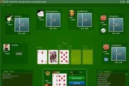 Pokern mit der Software PokerTH