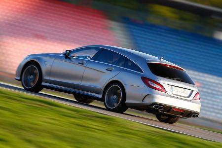 Mercedes CLS 63 AMG S Shooting Brake, Heckansicht