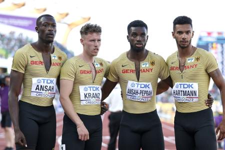 100 m: Deutsche Sprinter scheitern im Halbfinale