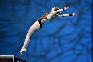 Schwimm-EM in Rom: Christina Wassen gewinnt Bronze vom Turm