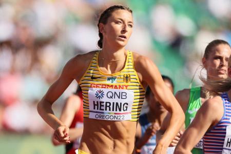 Lokalmatadorin Hering wird Siebte über 800 m