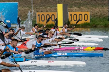 Kanu-EM: Gold für Hiller/Grossmann im K2