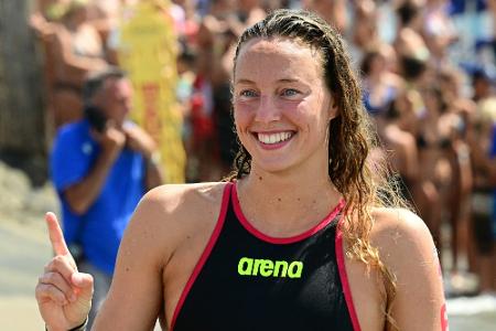 Schwimm-EM: Beck mit Freiwasserstaffel Fünfte