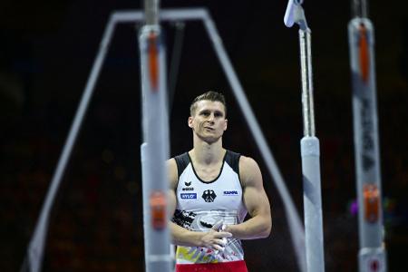 Nach Patzer: Dauser turnt am Barren auf achten EM-Platz