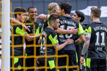 29. ST 2020/21: Werder Bremen (H) 4:1 (3:1) - 0:1 Milot Rashica (14.), 1:1 Giovanni Reyna (29.), 2:1 Erling Haaland (34.), 3:1 Erling Haaland (38.), 4:1 Mats Hummels (87.)